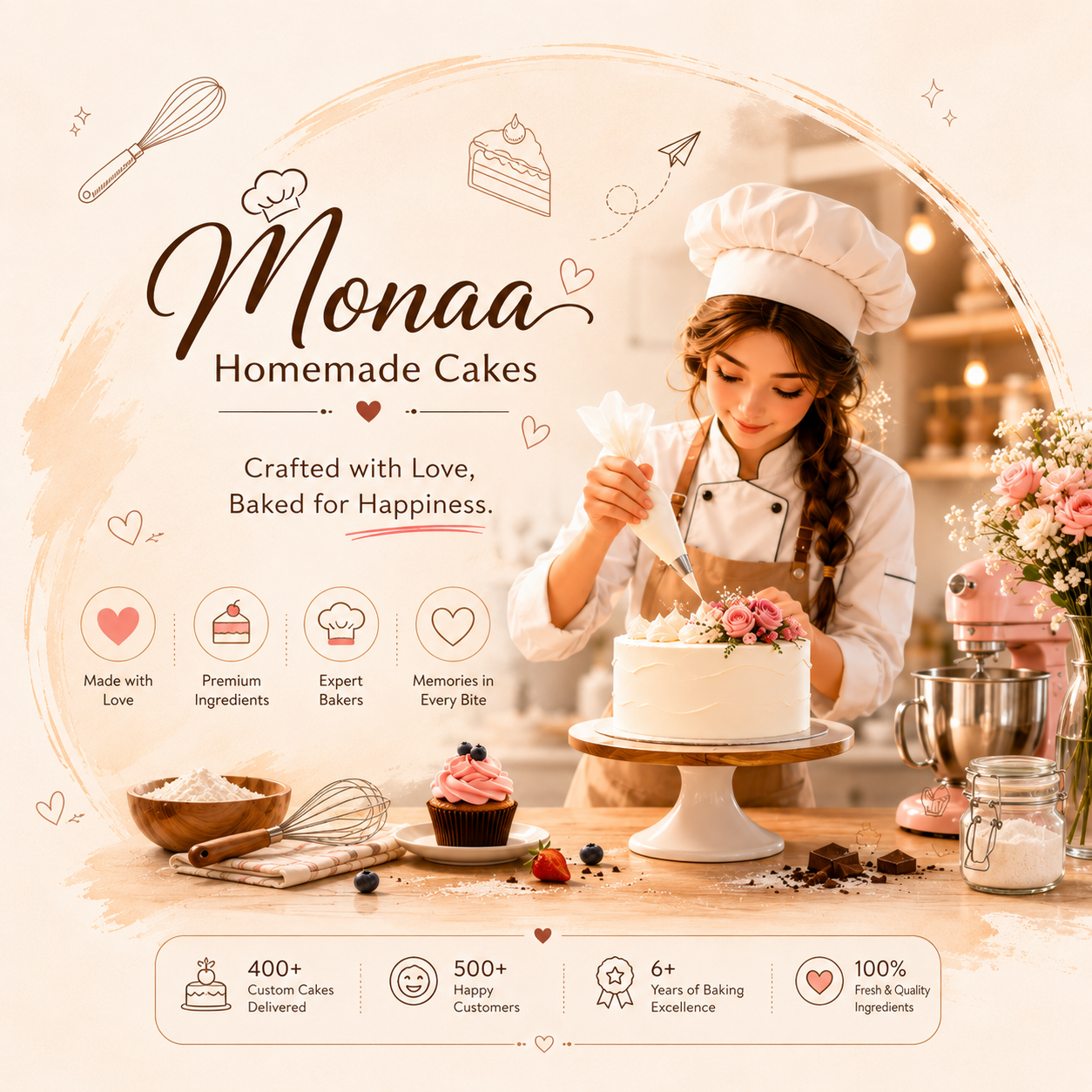 Mona Homemadecakes Baker