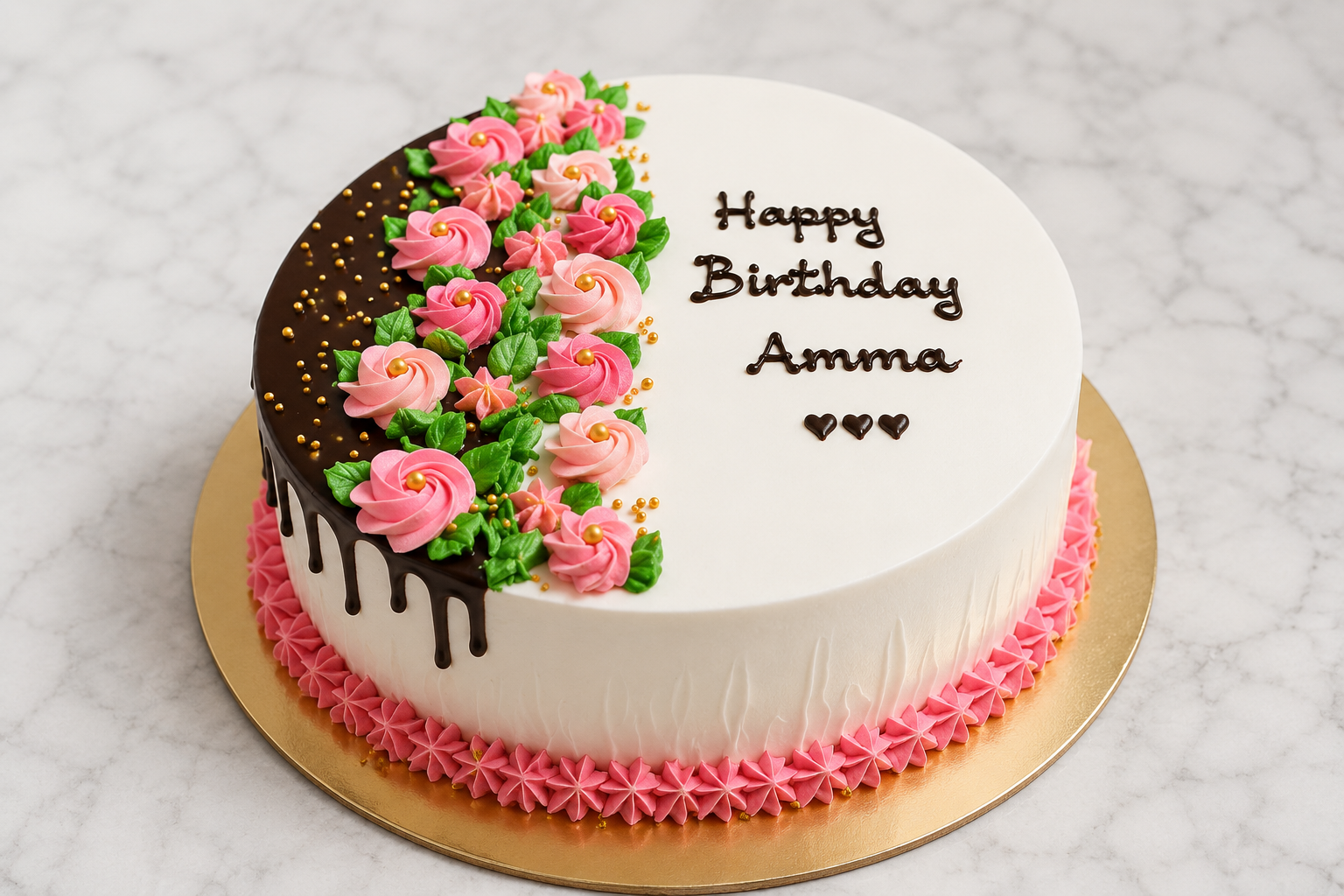 Celebration Canopy Birthday Cake